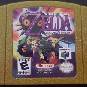Legend of Zelda Majora's Mask Video Game Nintendo 64 N64